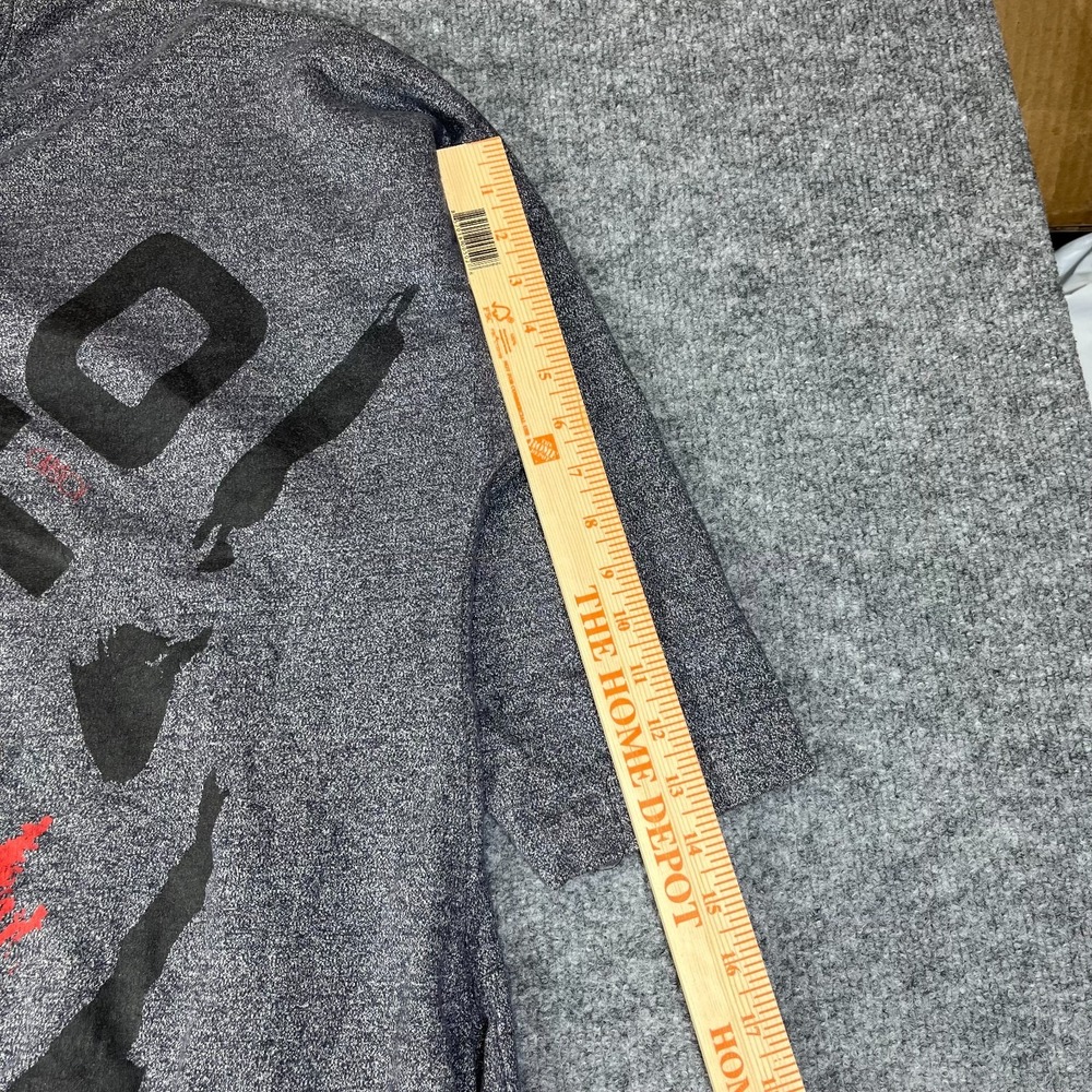 Capitol One Piece Henley Union Suit unisex Gray Cotton Kyoto Graphic Sleepwear - Picture 8 of 16